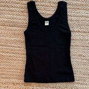 Flore Flore Black Tank Top